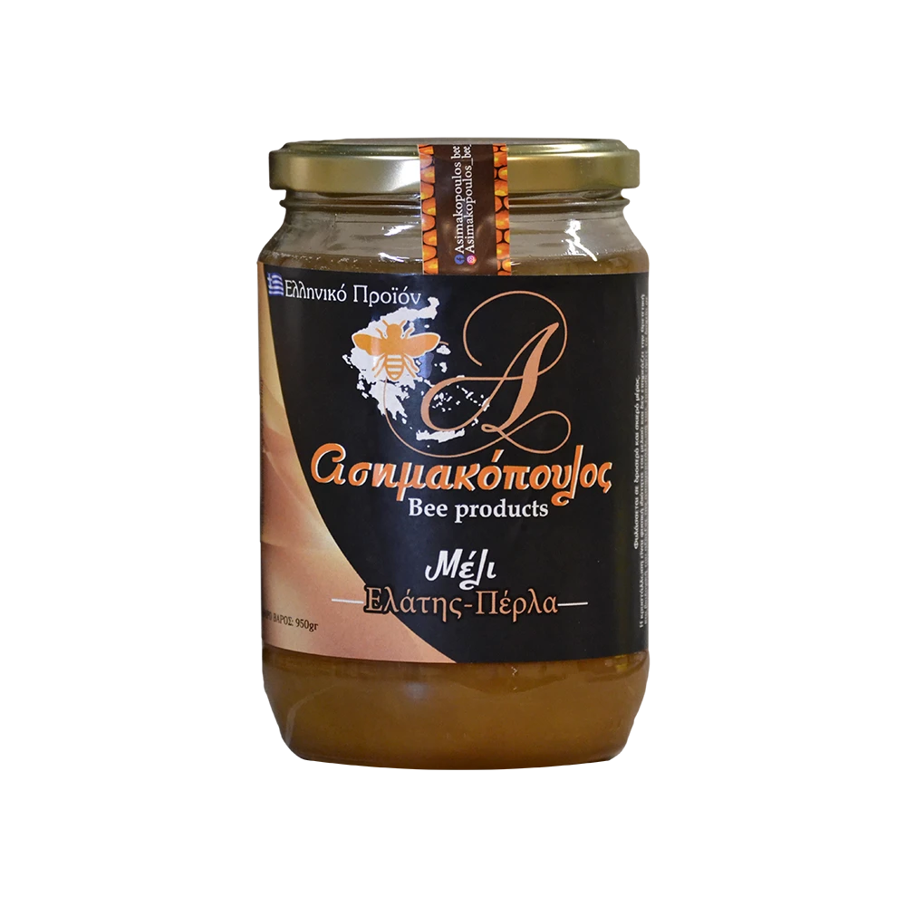 Μέλι Έλατο Βανίλια 950γρ. | Ασημακόπουλος Bee Products