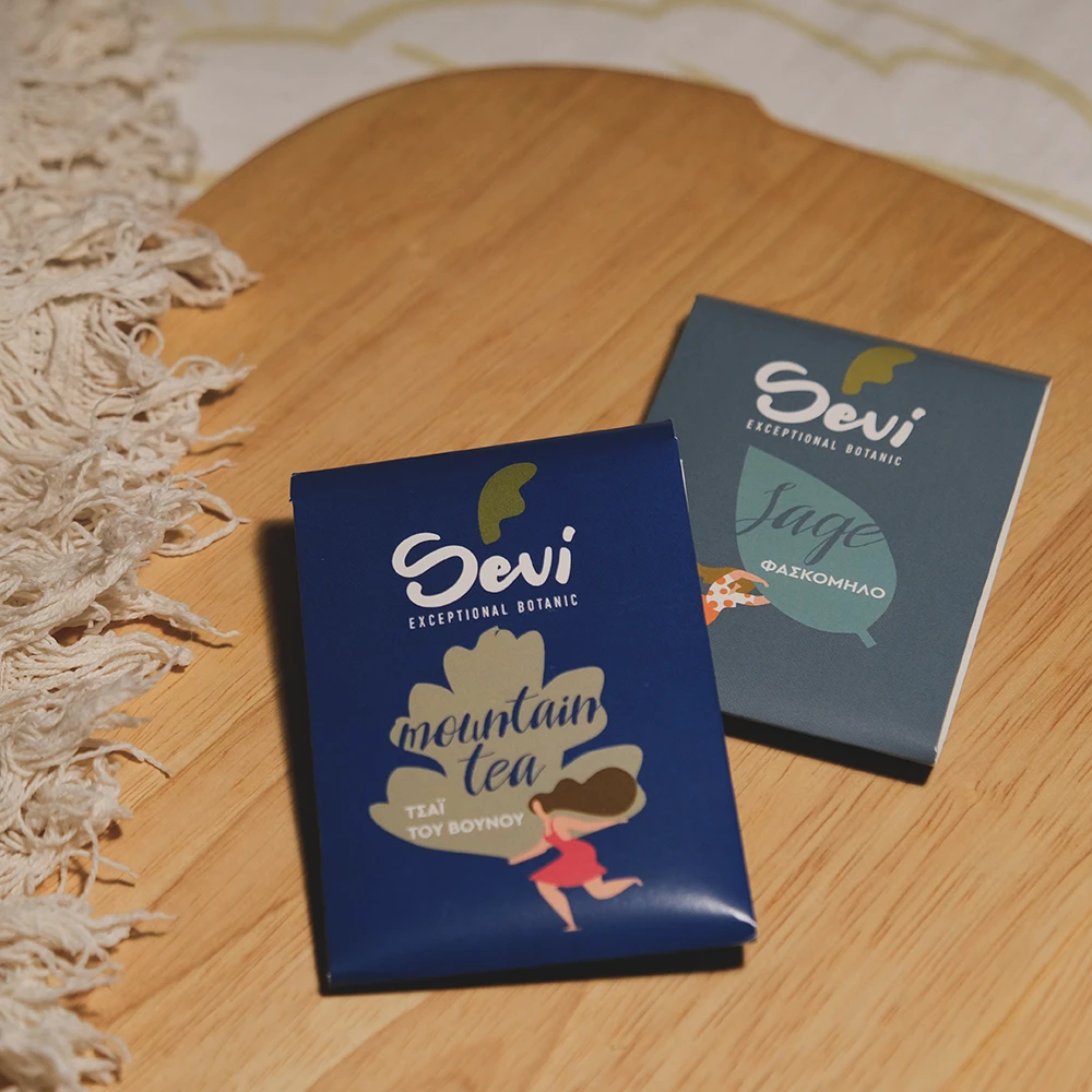 10 Ατομικά φακελάκια τσαγιού -20% | Sevi Exceptional Herbs