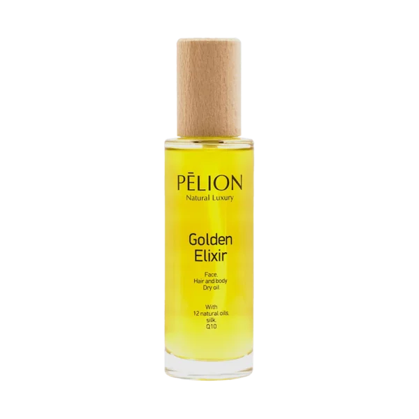 Golden Elixir – Ξηρό Λάδι για μεταξένια επιδερμίδα και μαλλιά – 100ml | P for Pelion