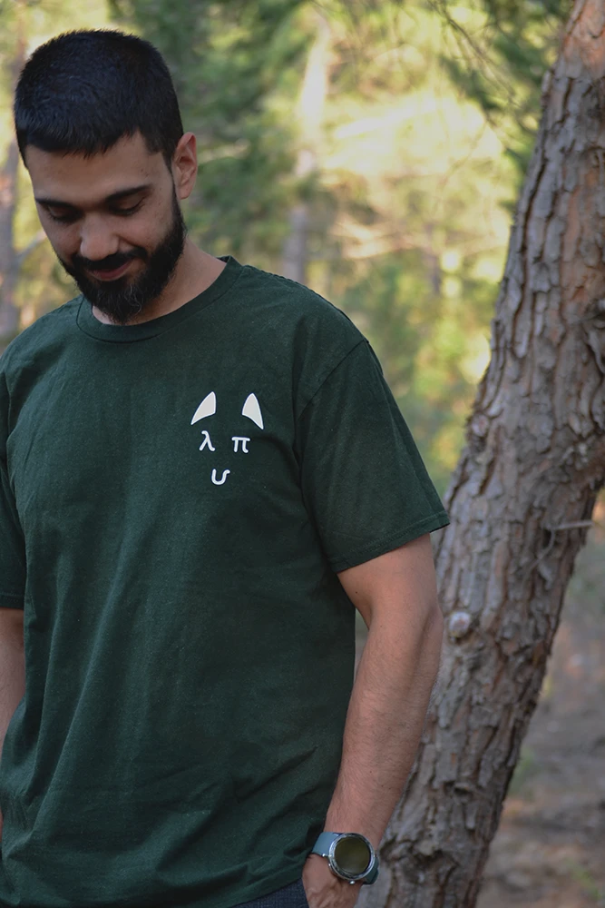 Πράσινο λούπυ T-shirt με σχέδιο αυτιά “λούπυ” – Κανονική Γραμμή | λούπυ